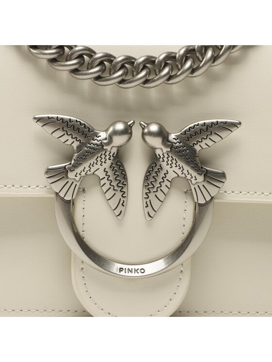 PINKO Pinko Borsetta Love One Mini Dc . PE 23 PLTT 100074 A0F1 Écru