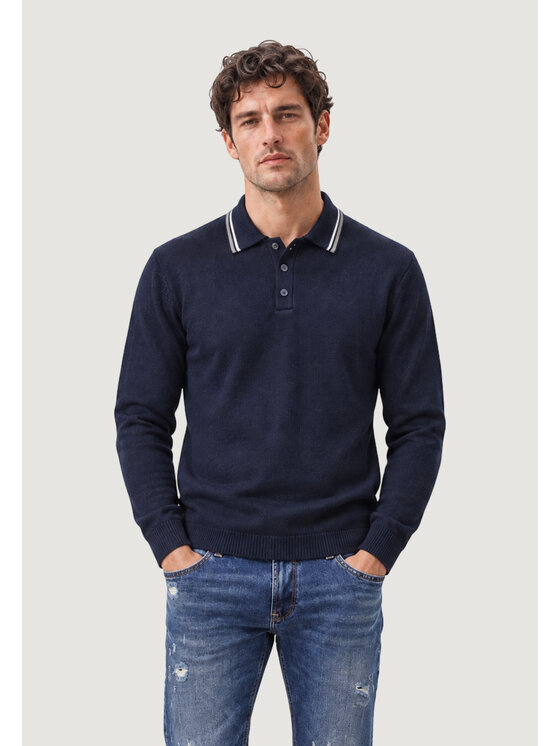 Armani Exchange Armani Exchange Sweter XM002996 AF13776 Niebieski Casual Fit