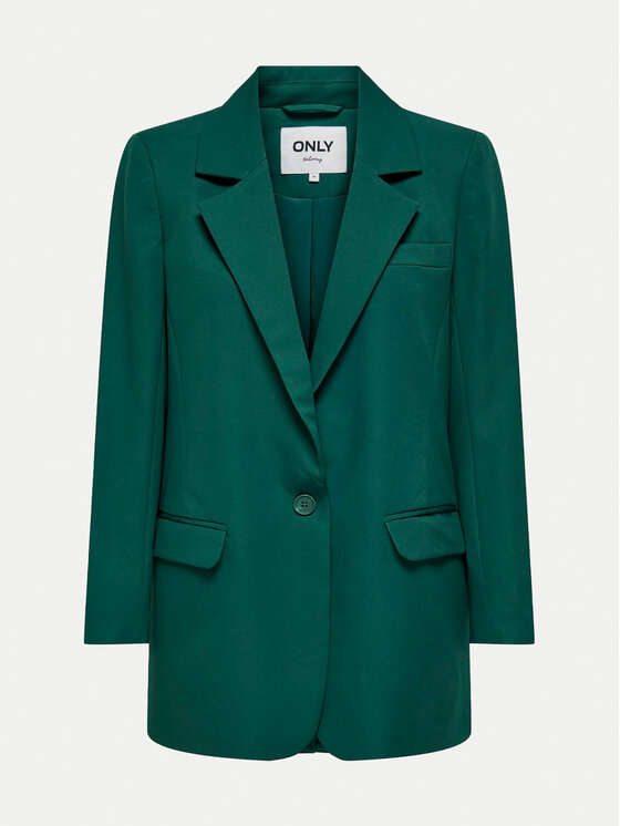 ONLY ONLY Giacca da abito Lana-Berry 15245698 Verde Oversize