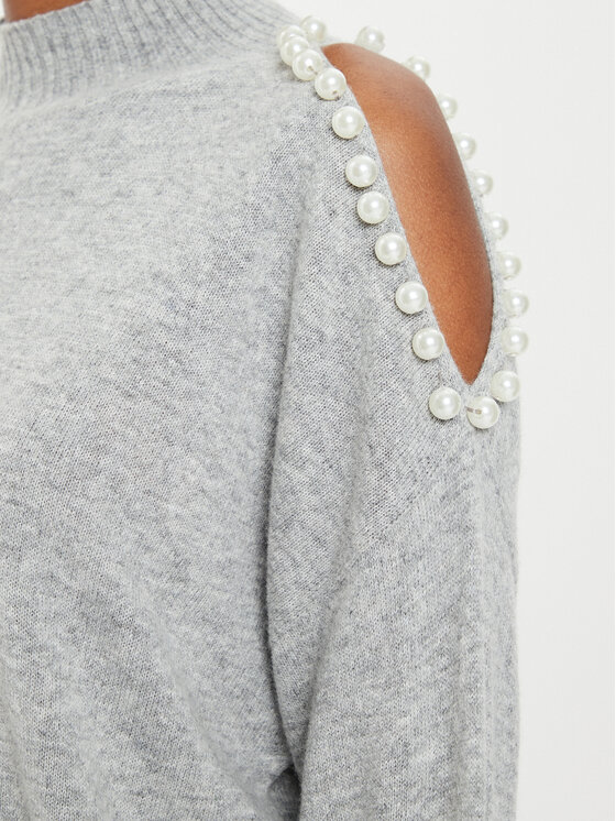 Kontatto Kontatto Светр 3M0179 Сірий Regular Fit