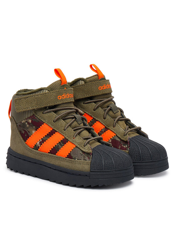 adidas adidas Черевики Superstar Winter Trek KH9794 Зелений