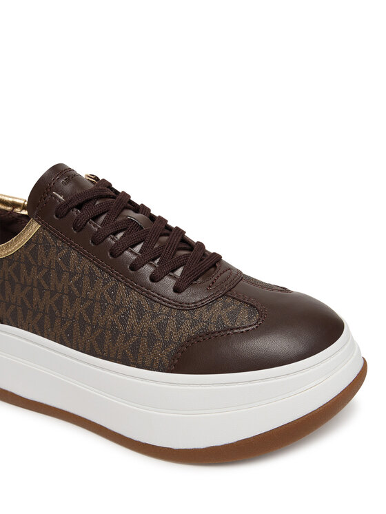 MICHAEL Michael Kors MICHAEL Michael Kors Sneakersy Hayes 43T5HYFS2L Hnedá