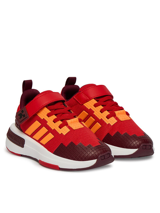 adidas adidas Sneakersy Minecraft Pro JR4548 Czerwony
