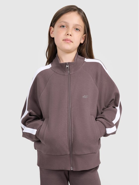 4F 4F Felpa 4FJRAW25TSWSF2430-51S Viola Oversize