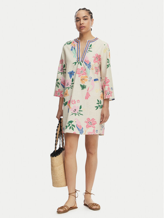 LOLA CASADEMUNT LOLA CASADEMUNT Rochie de vară LS2616036 Colorat Relaxed Fit