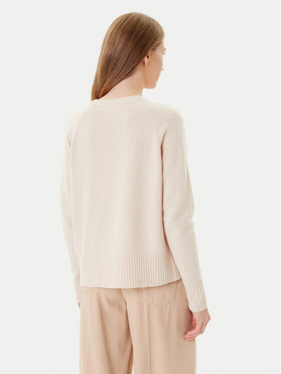 Marella Marella Sweter Celia 2523366215 Écru Regular Fit
