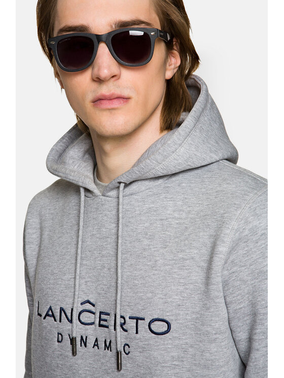 Lancerto Lancerto Bluza Avery Szary Regular Fit