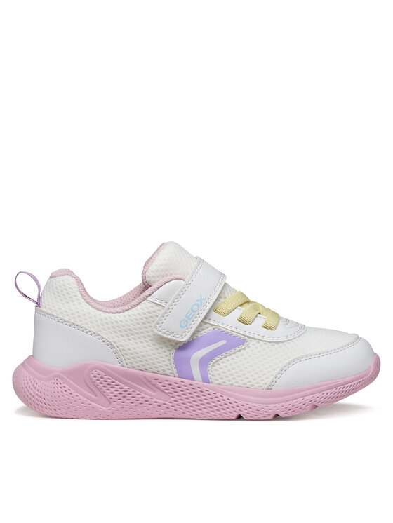 Geox Geox Sneakersy J Sprintye Girl J36FWB 01454 C0406 S Bílá