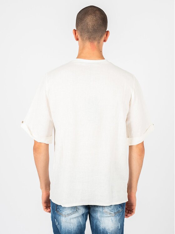 Xagon Xagon T-shirt P2308 2V6 3000 Écru Oversize
