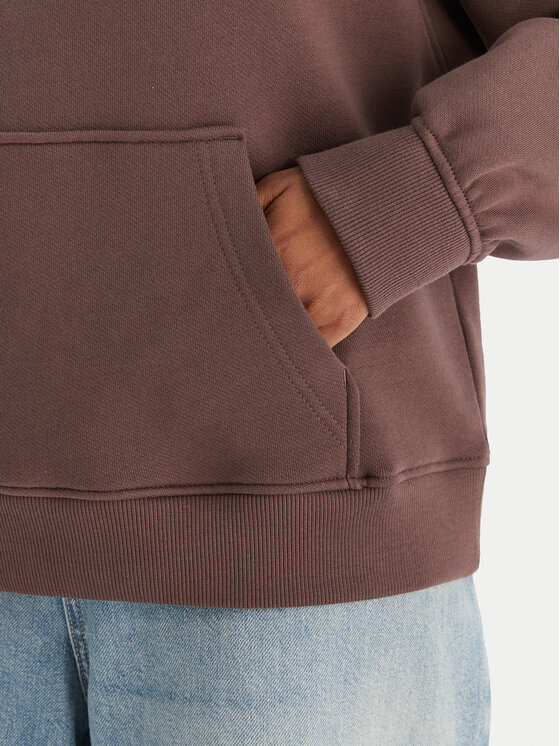 Tommy Jeans Tommy Jeans Суитшърт Badge DW0DW19414 Кафяв Boxy Fit