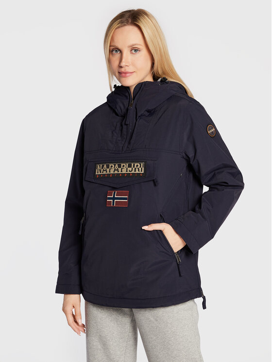 Napapijri Napapijri Анорак Rainforest NP0A4GM6 Тъмносин Regular Fit