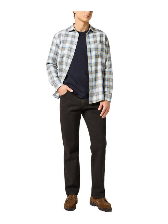 Wrangler Wrangler Koszula 112357227 Biały Regular Fit