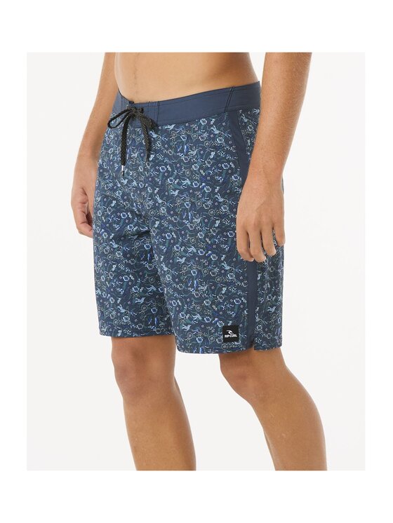 Rip Curl Rip Curl Szorty kąpielowe Mirage Floral Reef Granatowy Regular Fit