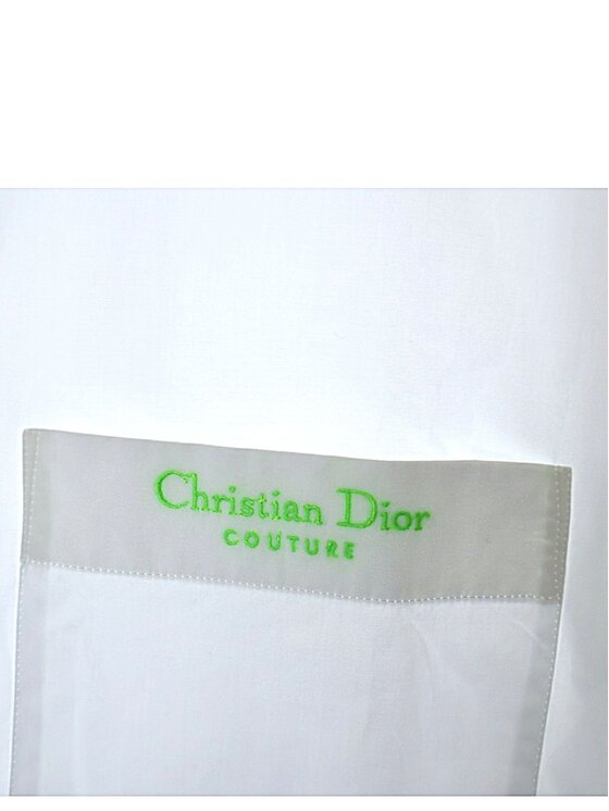 Dior Dior Πουκάμισο 243C551E1581 Λευκό Regular Fit