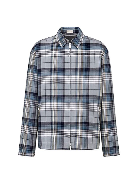 Dior Dior Camicia 513C540A6474 Blu Regular Fit