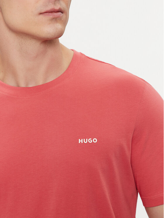 HUGO Hugo T-Shirt Dero222 50466158 Czerwony Regular Fit