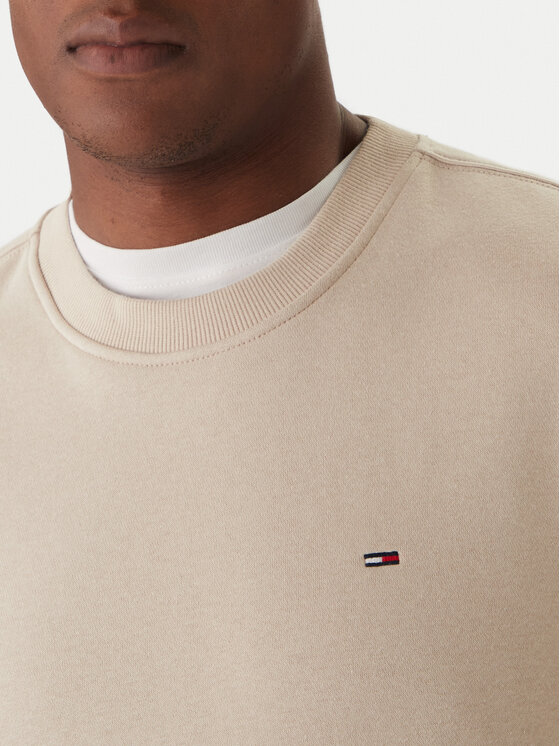 Tommy Jeans Tommy Jeans Світшот DM0DM20741 Бежевий Regular Fit