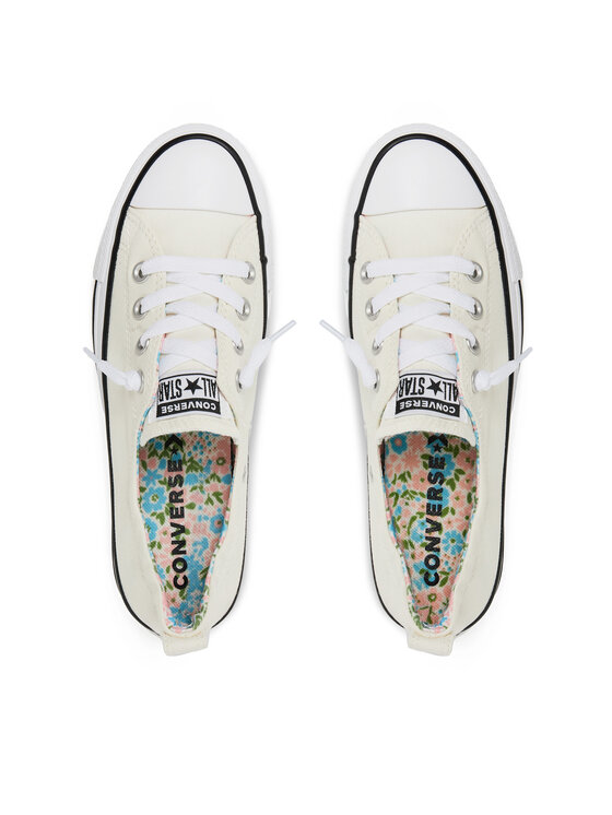 Converse Converse Trampki Chuck Taylor All Star Shoreline Mini Flowers A14970C Écru