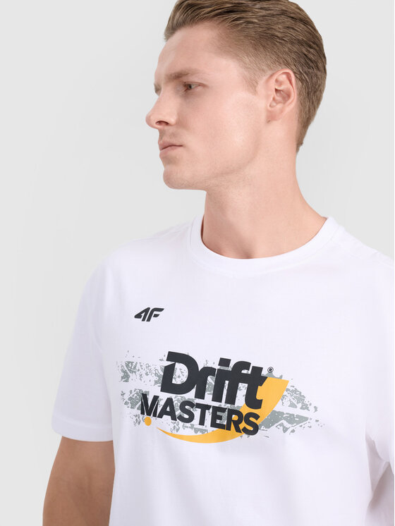 4F 4F T-Shirt TEAMWEAR Biały Regular Fit