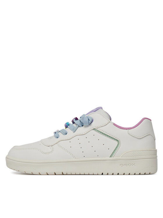 Geox Geox Sneakersy J Washiba Girl J45HXD 0003W C0653 D Bílá