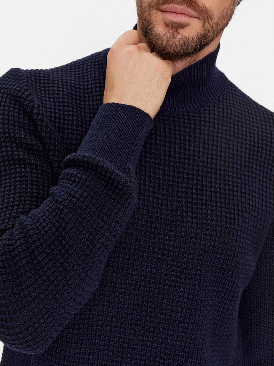 BOSS Boss Dolcevita Maurelio 50500656 Blu scuro Regular Fit