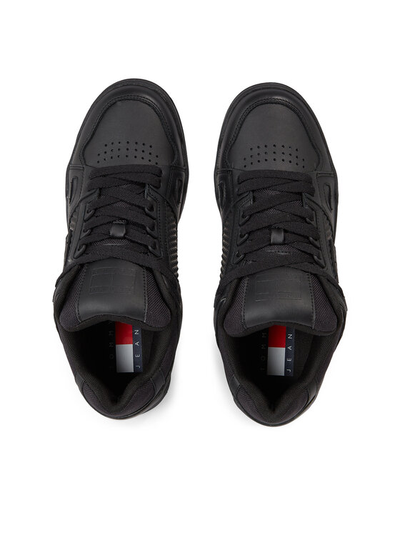 Tommy Jeans Tommy Jeans Αθλητικά Tjm Leather Skater Tongue EM0EM01260 Μαύρο