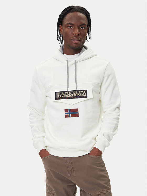Napapijri Napapijri Sweatshirt Burgee Wint 4 NP0A892T Beige Regular Fit