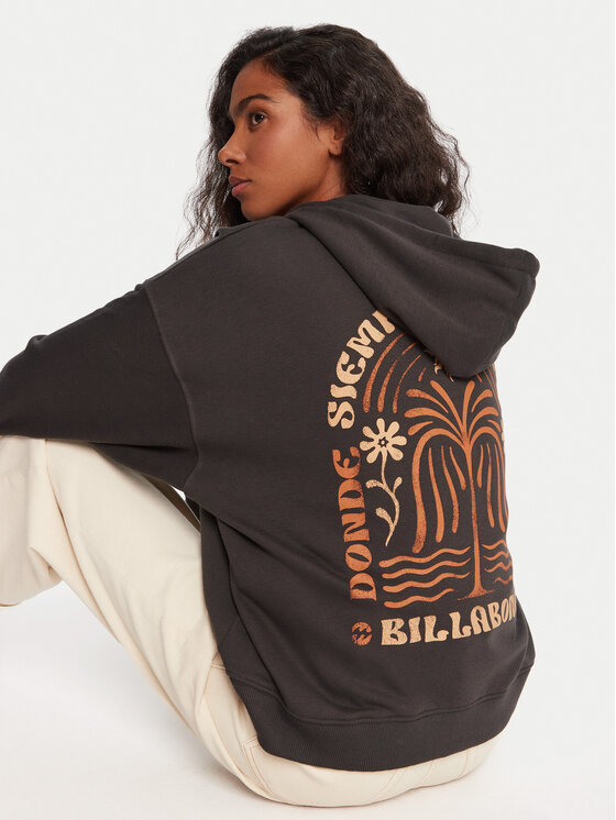 Billabong Billabong Суитшърт El Sol EBJSF00180 Сив Relaxed Fit