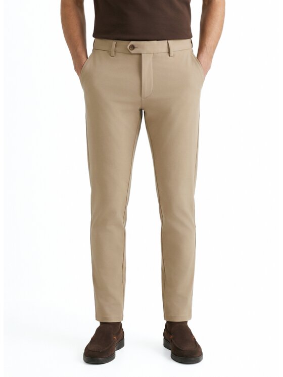 Pako Lorente Pako Lorente Chinosy P26WB-WX-002 Beżowy Slim Fit
