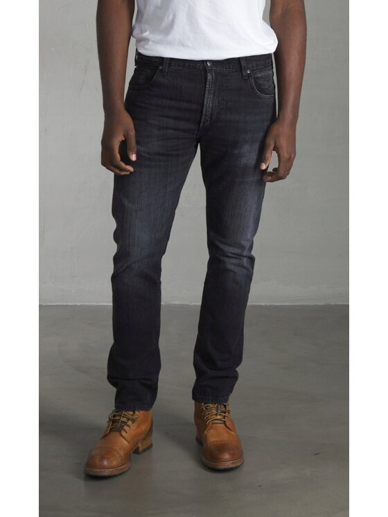 Lee Lee Jeansy 101 Rider Czarny Slim Fit