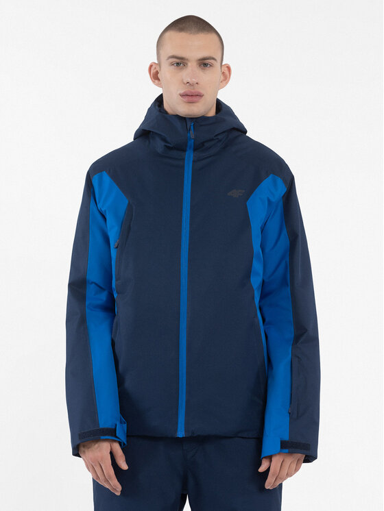 4F 4F Skijacke 4FAW23TTJAM306 Blau Regular Fit