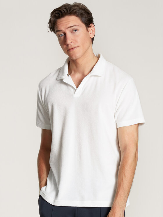 Calida Calida T-Shirt 14469 Biały Regular Fit