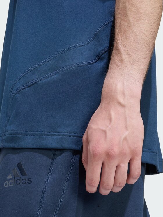 adidas adidas T-Shirt 159227 Niebieski jasny Regular Fit