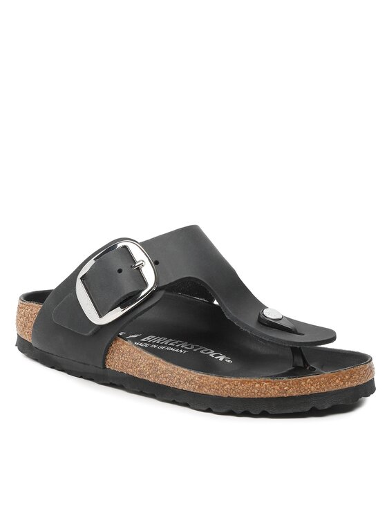 Birkenstock Birkenstock Zehentrenner Gizeh Big Buckle 1023337 Schwarz