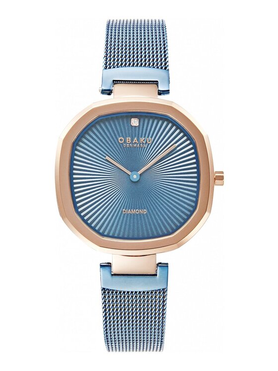 Obaku Obaku Zegarek V277LXVMMA Niebieski
