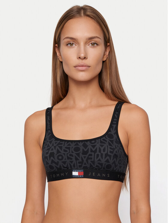 Tommy Hilfiger Tommy Hilfiger Gornji del bikini UW0UW06585 Črna