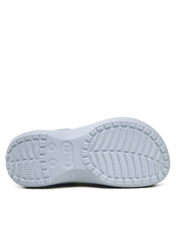 Crocs Crocs Pantoletten Classic Platform Lined Clog W 207938 Himmelblau