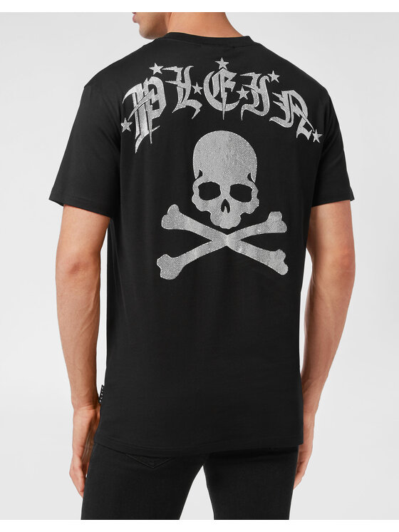 PHILIPP PLEIN PHILIPP PLEIN T-Shirt 12863 Czarny Regular Fit