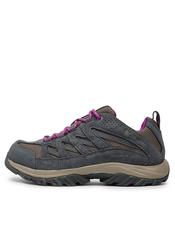 Columbia Columbia Trekking čevlji Crestwood Waterproof 1765411005 Črna