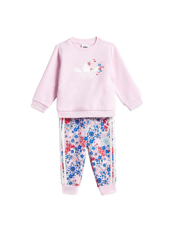 adidas adidas Tepláková souprava Liberty London KD1730 Růžová Regular Fit
