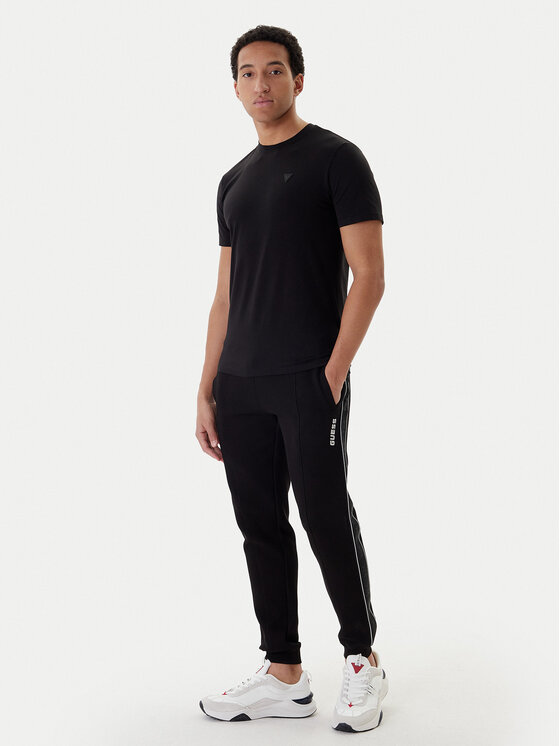 Guess Guess Marškinėliai Z2YI12 JR06K Juoda Regular Fit