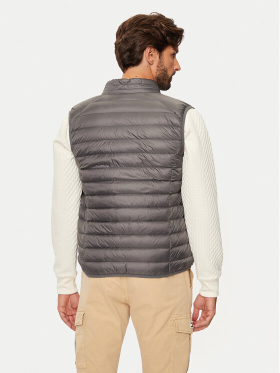 Jott Jott Елек Tom P000MDOW04 Сив Slim Fit