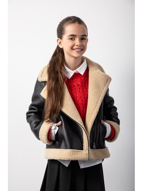 Coccodrillo Coccodrillo Kurtka przejściowa ZC5153101OGJ-021 Czarny Regular Fit