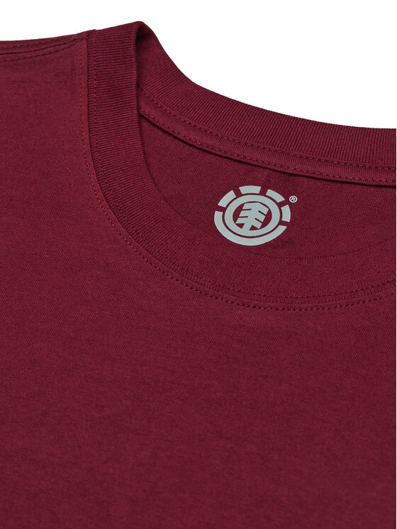 Element Element Tričko Seal Bp ELYZT00596 Bordová Regular Fit