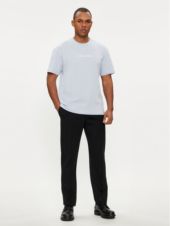 Calvin Klein Calvin Klein T-Shirt Hero K10K111346 Błękitny Regular Fit