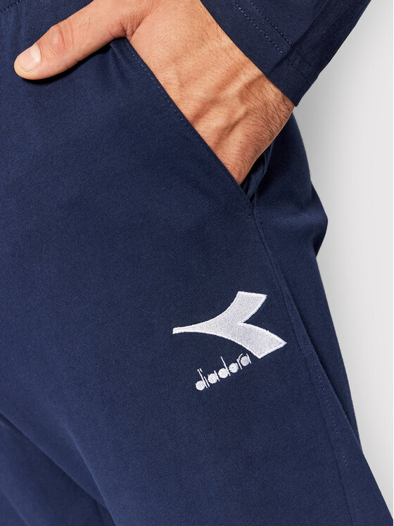 Diadora Diadora Долнище анцуг Cuff Light Core 102.177768 Тъмносин Regular Fit