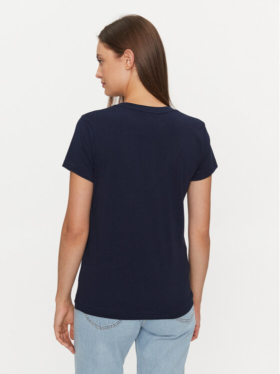 Polo Ralph Lauren Polo Ralph Lauren Marškinėliai 211902403002 Tamsiai mėlyna Regular Fit