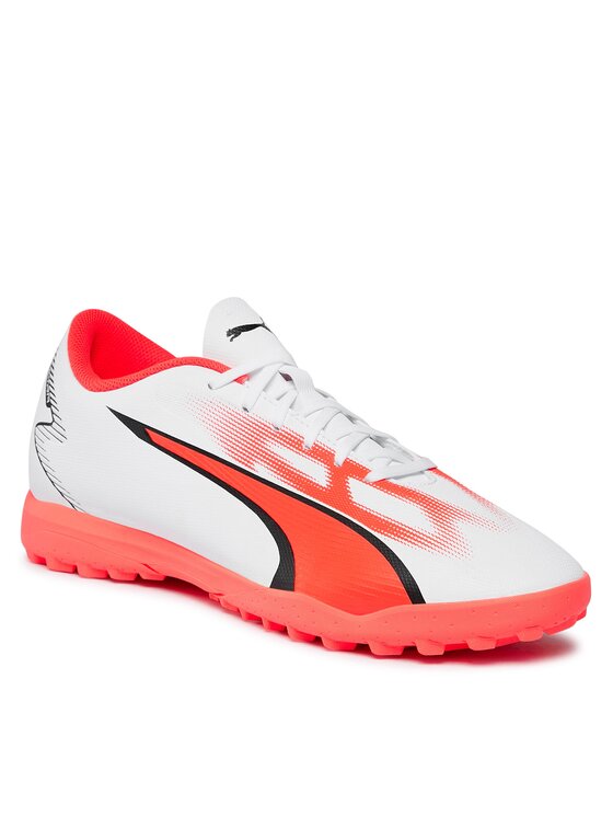 Puma Puma Ghete pentru fotbal Ultra Play Tt 107528 01 Alb
