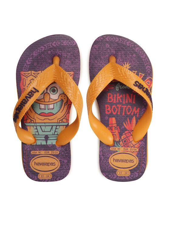 Flip flop Havaianas T Spongeb 41470666362 Galben