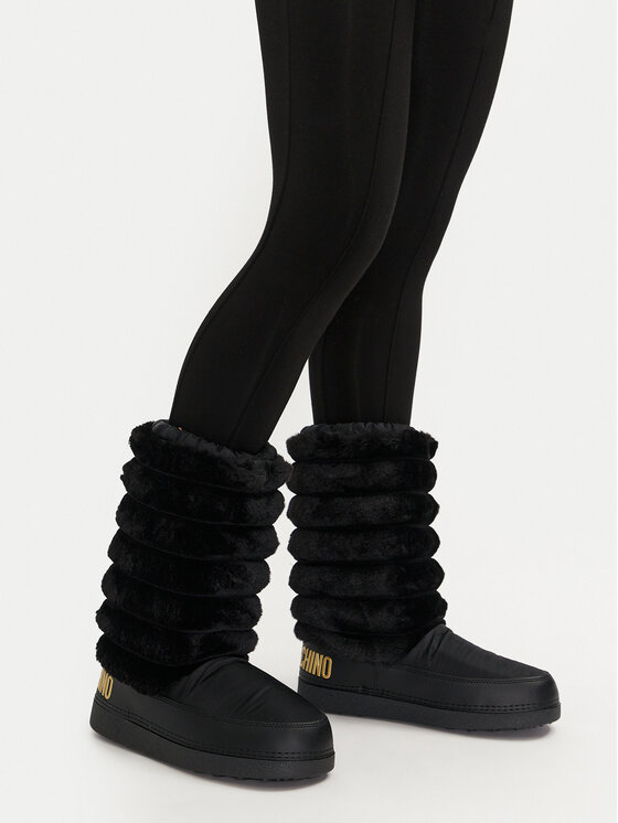 LOVE MOSCHINO LOVE MOSCHINO Čizme za snijeg JA24312G0LISH000 Crna